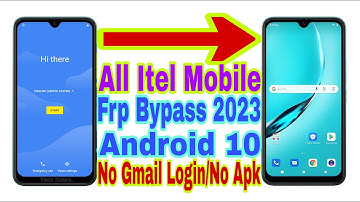 All Itel Android 10 Frp Bypass || New Trick 2023 || Without Pc/Bypass Google Account 100% Working