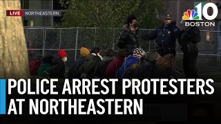 Multiple people arrested as police clear campus encampments