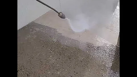 Wie bekomme ich Beton Boden sauber?