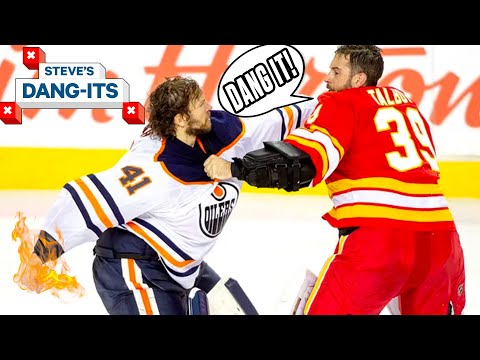 NHL Worst Plays Of The Week: GOALIE FIGHT! | Steve's Dang-Its