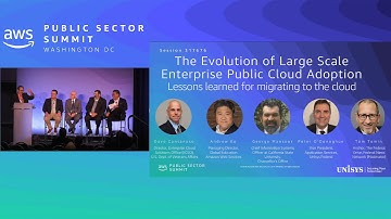 The Evolution of Large Scale Enterprise Public Cloud Adoption