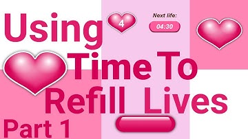 GDevelop Tutorial Part 1: Using time to refill lives