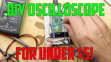 Maak je eigen DIY-oscilloscoop voor £4 - Raspberry Pi PICO Project