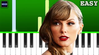 Taylor Swift - Florida!!! (feat. Florence + The Machine) - Piano Tutorial