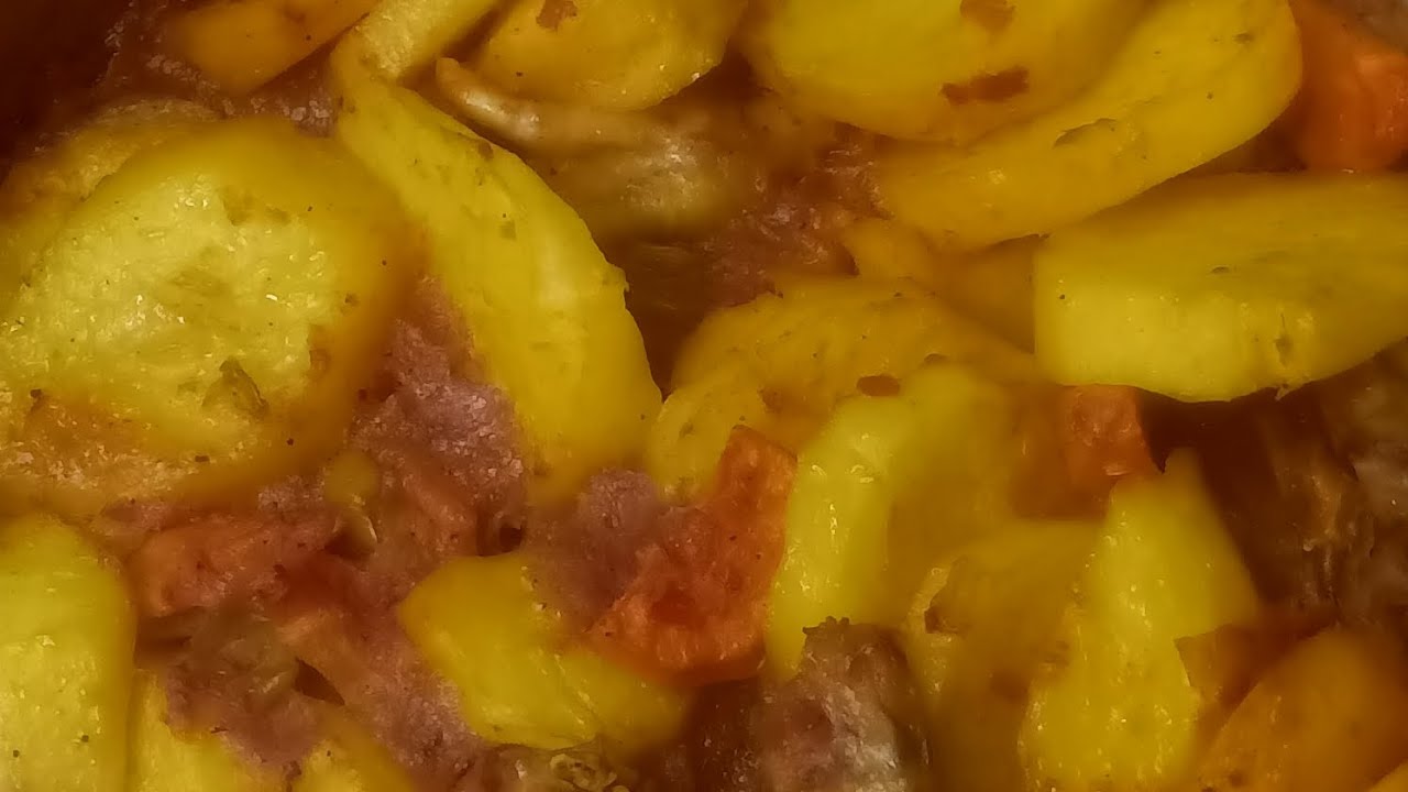 صنية بطاطس عظمة عظمة 