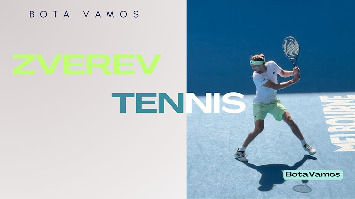 Zverev at Australian Open 2024