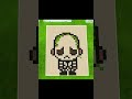 Beetlejuice Tile Floor in Sims 4 | Spooky Pixel Art Build 👻 #sims4shorts #pixelart #beetlejuice