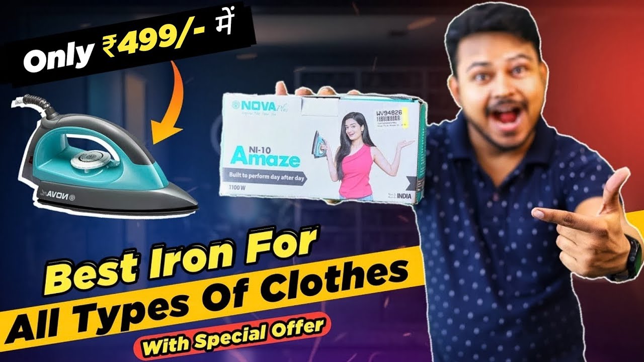 Best Iron Recommendations To Keep Your Clothes Crisp - Times of India  (January, 2024)