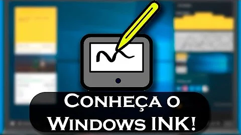 Como usar caneta touch no Windows 10?