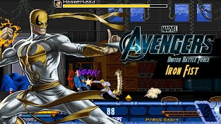 Iron Fist vs Hammerhead Avengers United Battle Force OpenBOR