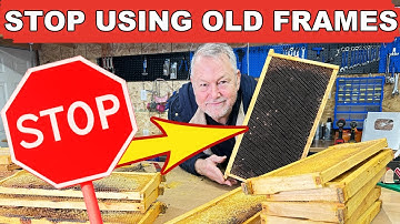 Beekeeping NEVER Ends Well When Using Deadly Old Frames