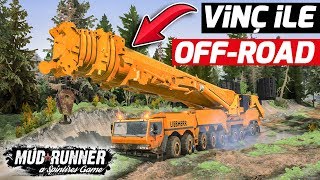 VİNÇ İLE OFFROAD YAPIYORUZ  // SPINTIRES MUDRUNNER !!