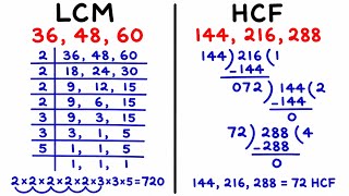 LCM & HCF Trick in Hindi | 1 मिनट में सीखो | LCM और HCF का सबसे आसान तरीका