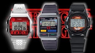 Stranger Things Themed Watches  Casio vs Timex
