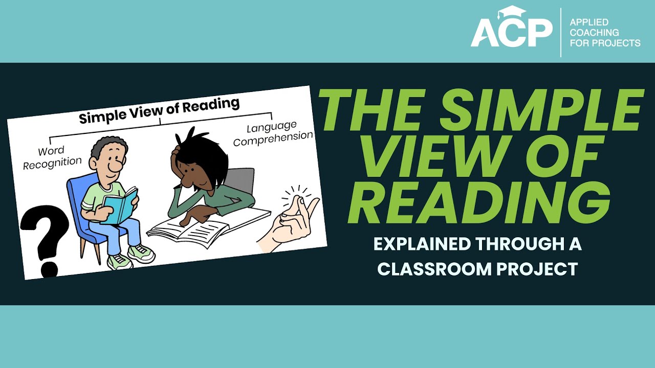 Reading View Ring Task Example The Simple View of Reading Explained Through a Classroom Project - YouTube
