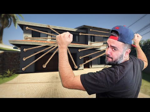 1000 HALAT ILE KANLI EVI CEKTIM OLAN OLDU - GTA 5 MOD