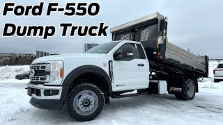 2023 Ford Super Duty F550 Dump Truck Diesel Review