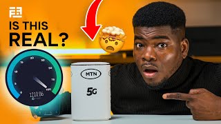 Is 5G in Nigeria REAL?  MTN 5G Router Review!
