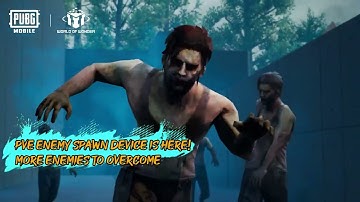 PUBG MOBILE | WOW:  The new PvE Enemy Spawn Device 🧟‍♂️ 🧟‍♀️