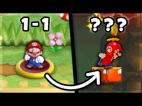 Mario Bros. Wii mais TOUT est ALEATOIRE ???