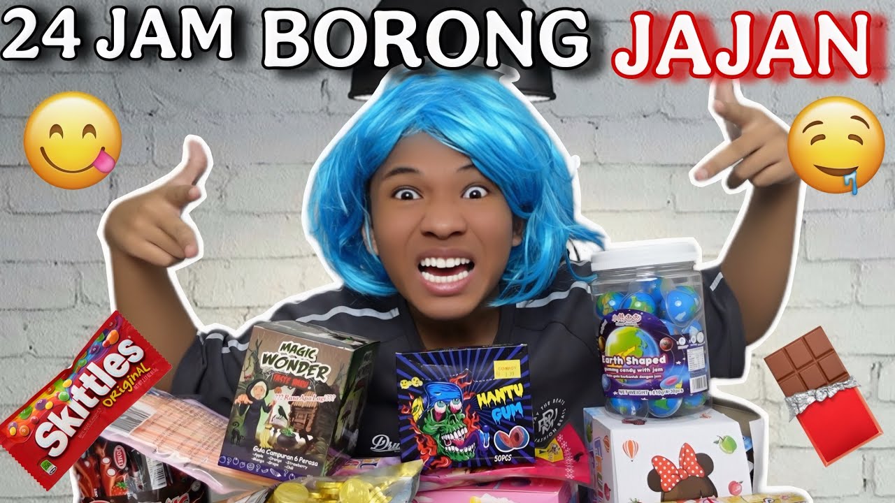 24 JAM BELI SEMUA JAJAN VIRAL ☺️🥳 KORANG NAK?