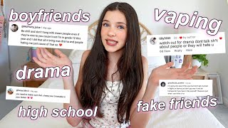 High School Advice | Vaping, Boyfriends & Drama by Miss Charli 41,436 views 4 months ago 12 minutes, 52 seconds