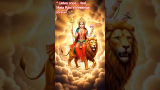 Mata Rani Bhakti Status 🙏 | Jai Mata Di | Divine Darshan with Peaceful Music #Shorts #love #viral