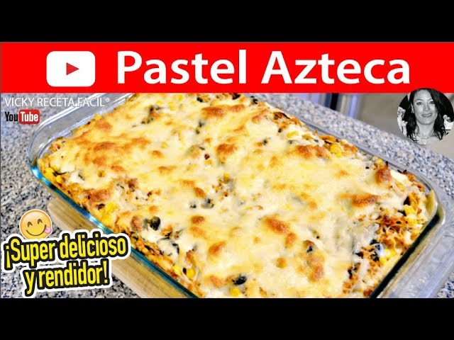 PASTEL AZTECA | #VickyRecetaFacil - YouTube