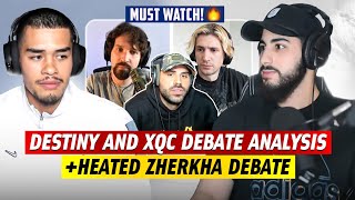 The Muslim Lantern Analyses XQC & Destiny Debate With Sneak∅ | Zherkha Heated Discussion!