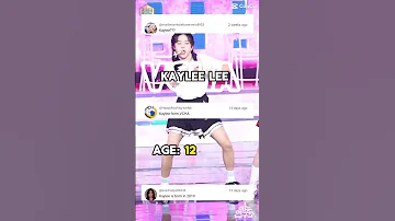 YOUNGEST KPOP IDOLS PART 4 Fyp Kaylee Vcha Eunchae Lesserafim 