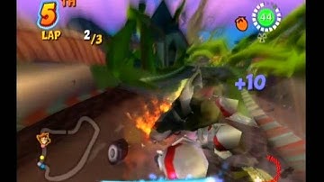 Happily Ever Faster Grand Prix Crash Tag Team Racing Gameplay #2