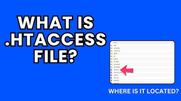 What is .Htaccess File and How to Find it in Cpanel