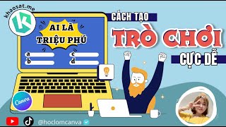 [KHAOSAT.ME TIPS] CÁCH TẠO TRÒ CHƠI 