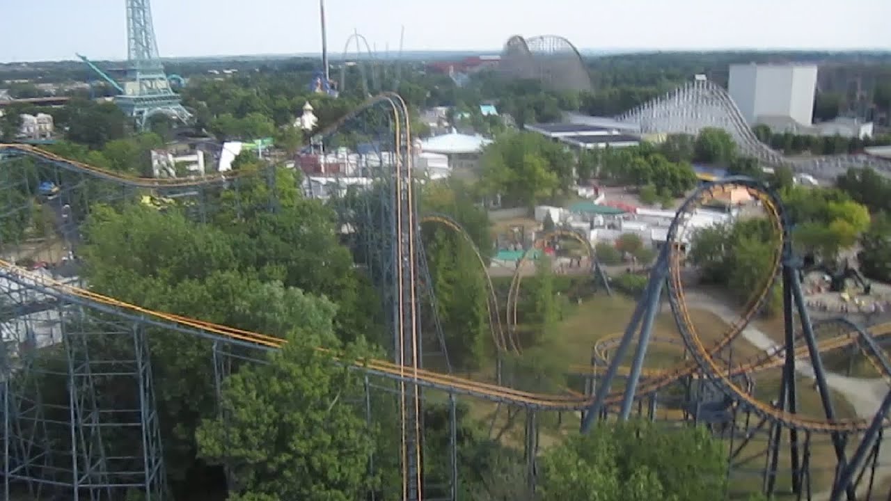 Vortex Front Seat on-ride HD POV Kings Island - Vortex Front Seat on-ride HD POV Kings Island
