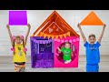 Diana and Roma in the Shapes House Adventure