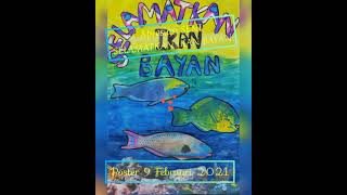 Selamatkan Ikan Bayan Poster Pendidikan Seni