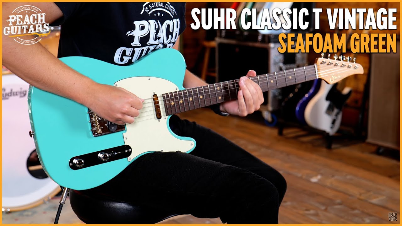 Suhr Classic T Vintage Limited Edition | Seafoam Green - YouTube