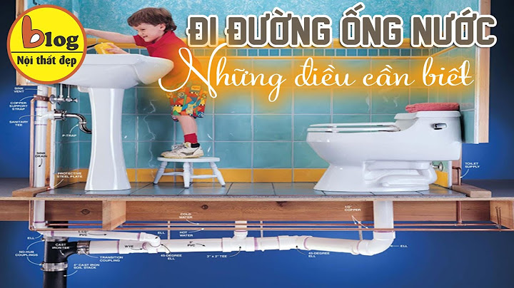 Hướng dẫn bố trí thoát nước nhà phố