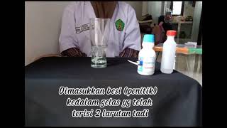Download Lagu Pratikum kimia sederhana agar besi berkarat dengan menggunakan bayclin dan asam cuka MP3