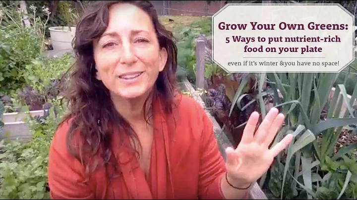 Grow Your Own Greens: 5 Ways to put nutrient-rich ...