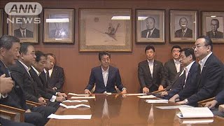内閣改造と役員人事を11日実施　副大臣の人事は13日(19/09/03)
