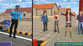 US City Police Car Chase Simulator 3D|Gangster's Robbery Case Gameplay 2025|Police Games|Car Games screenshot 5