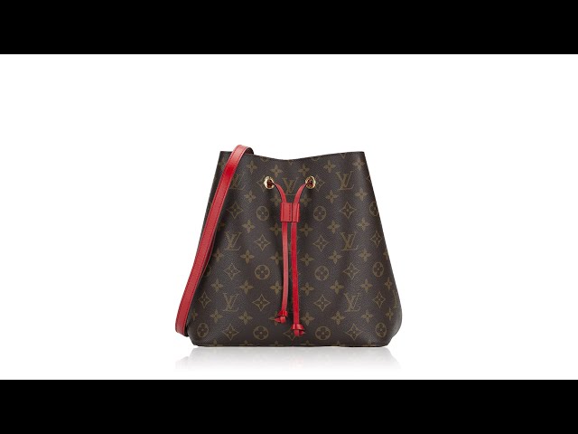 LOUIS VUITTON Monogram Neonoe MM Coquelicot 1294216