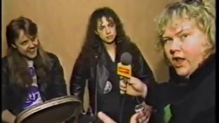 Metallica - Power Hour Interview w/ Kirk & Lars in Toronto (1990) [TV Broadcast]