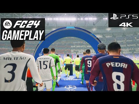 EA FC 24 - Real Madrid vs. Barcelona - Champions League Final - PS5 Next Gen Gameplay - Full Match