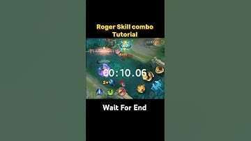 Roger Skill combo Tutorial Mobile legends #ml2b #mlbb #tutorial #roger #rogermlbb #tutorialmlbb