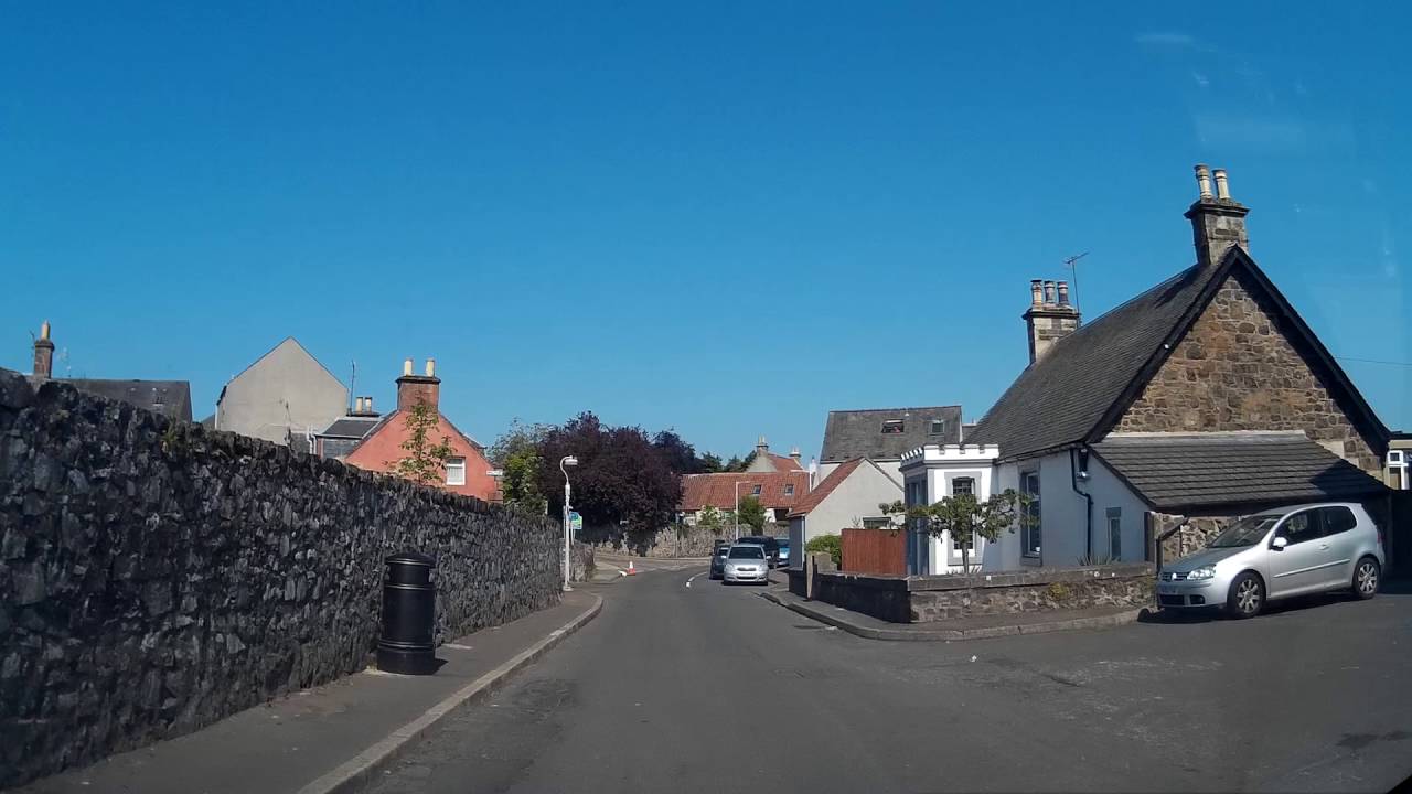 Spring Drive Auchtermuchty Village Fife Scotland YouTube
