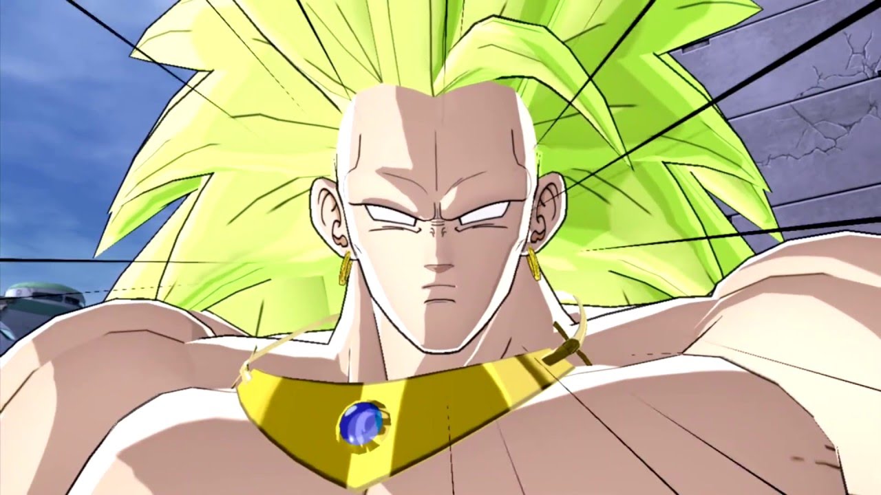 Dragon Ball Raging Blast Broly Super Saiyan 3