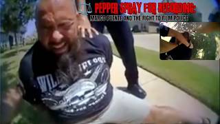 ⚖️ Pepper Spray for Recording: Marco Puente and the Right to Film Police