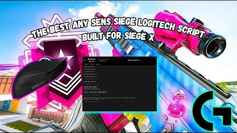 BEST NEW No Recoil Logitech Siege X Script! ANY SENS!
